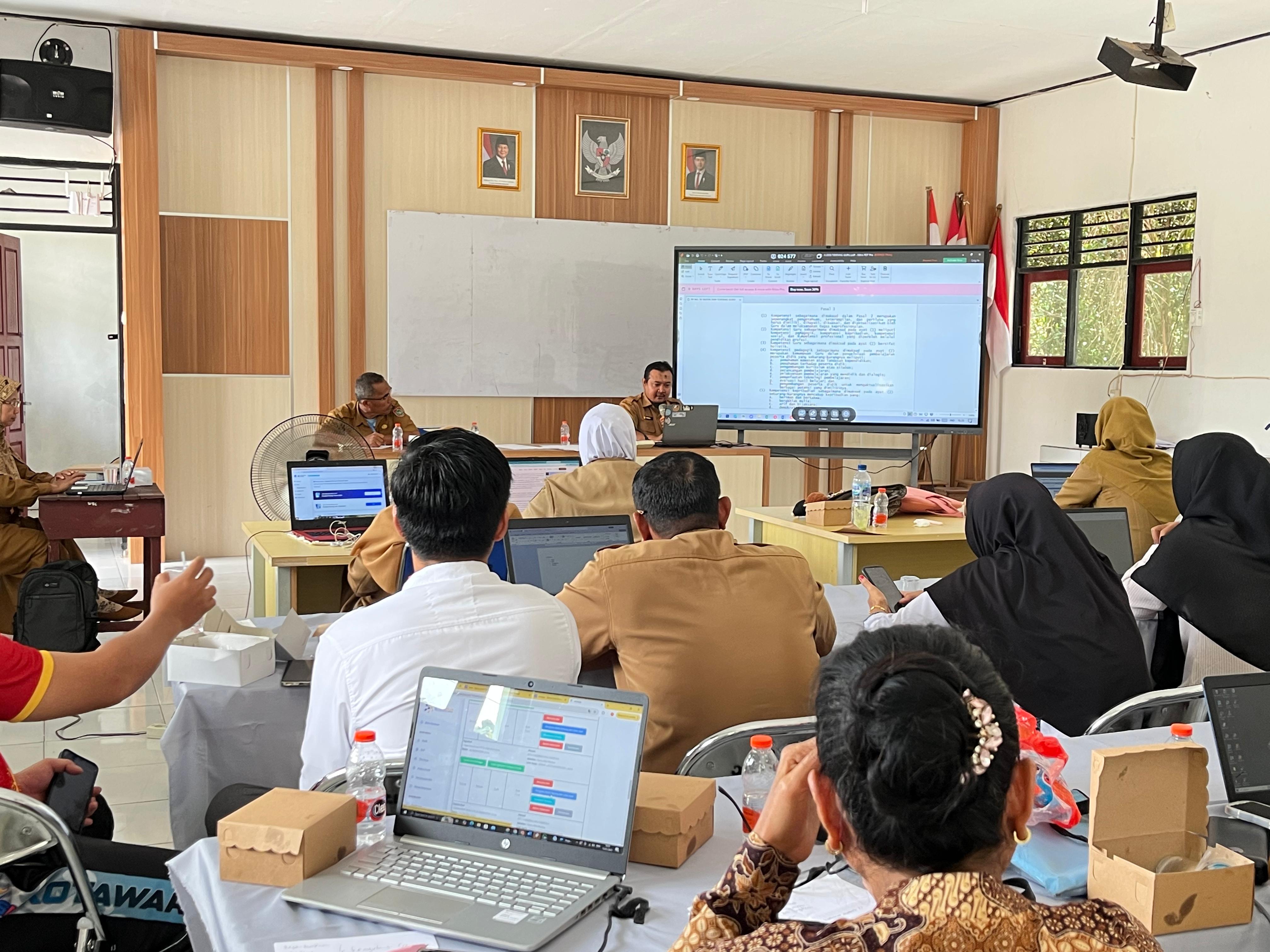 Penyusunan RHK Pengelolaan Kinerja Guru 2025
