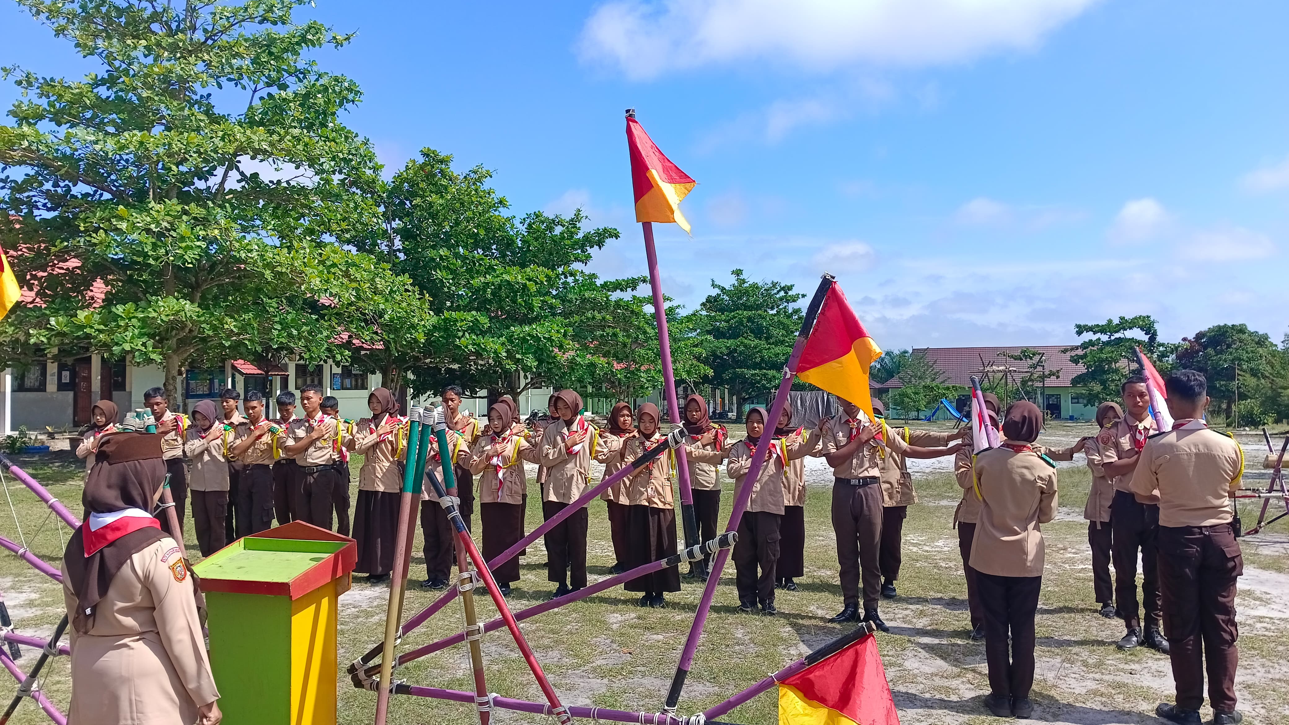 Persami Korps Kadet Republik Indonesia (KKRI) SMA/SMK se Provinsi Kalimantan Tengah 